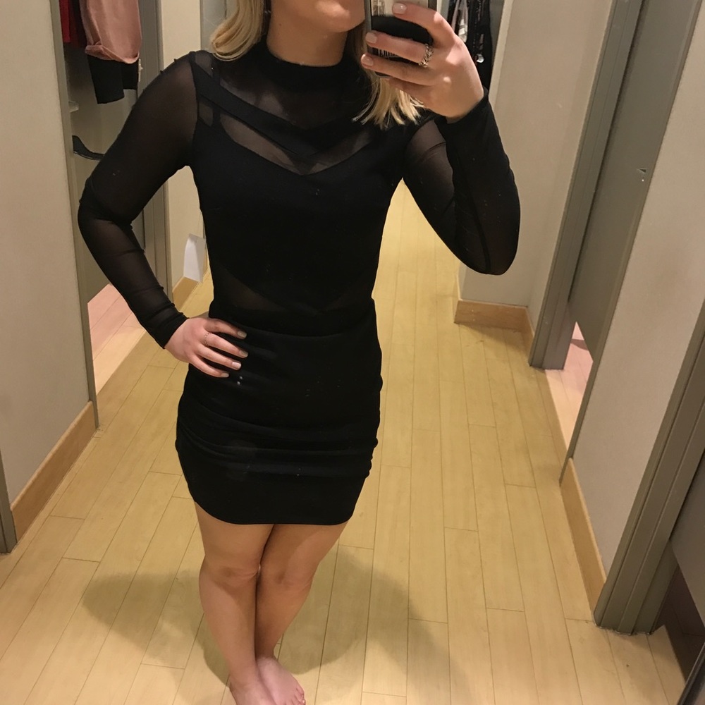 Charlotte Russe Black Dress - Size XS